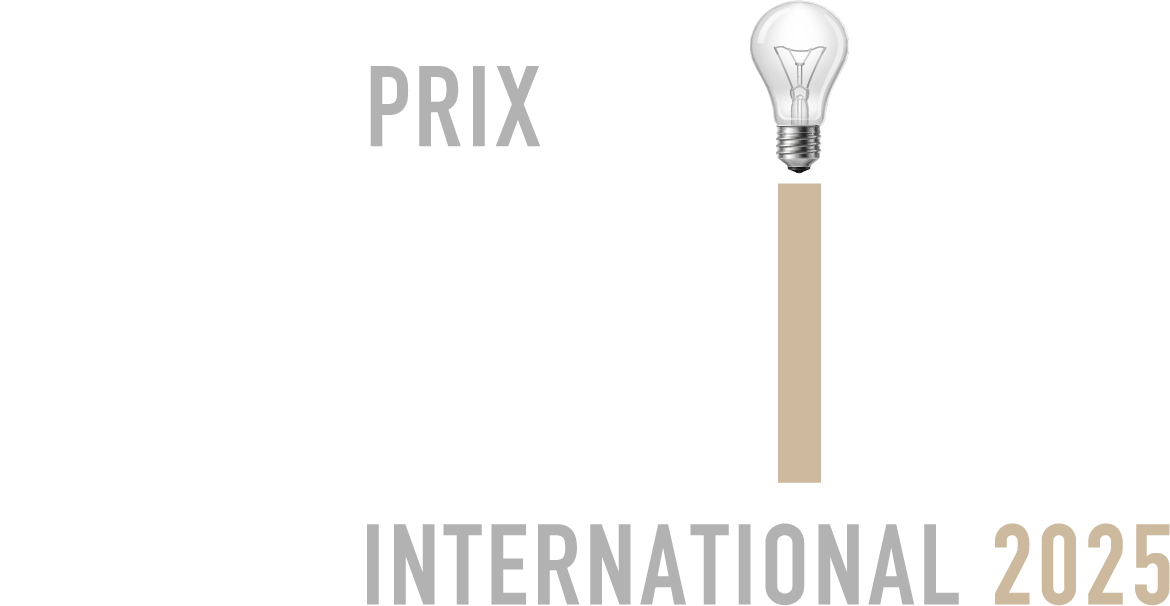 Prix Voltaire International logo white